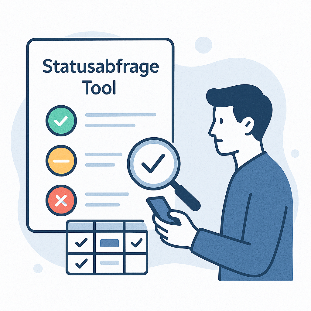 Symbolbild für Tool zur Statusabfrage